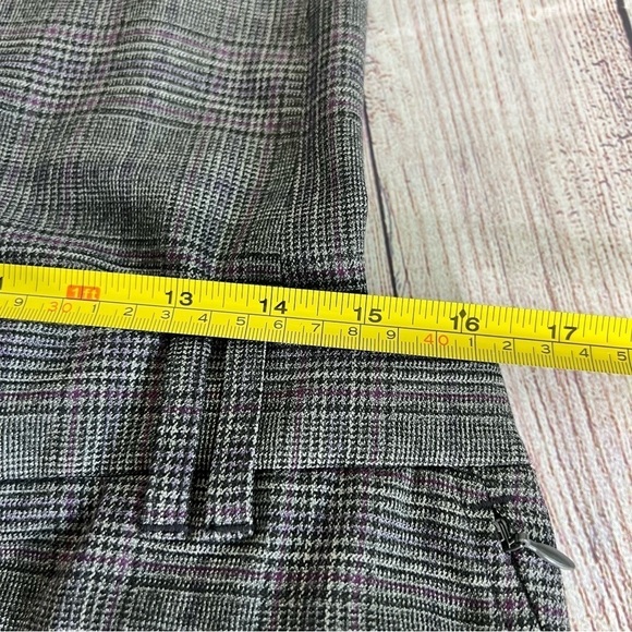 White House Black Market Checkered Pants 10 Long - Picture 6 of 9